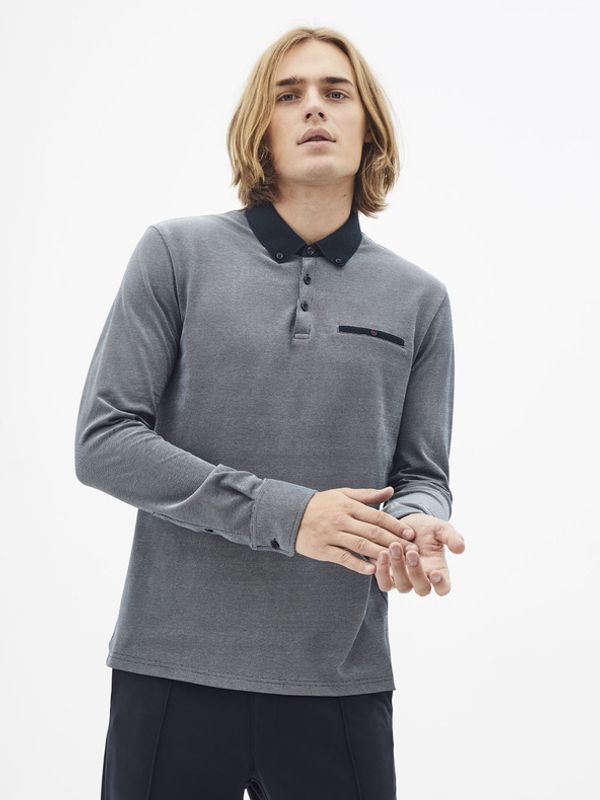 Celio Celio Seclasseml Polo majica Modra