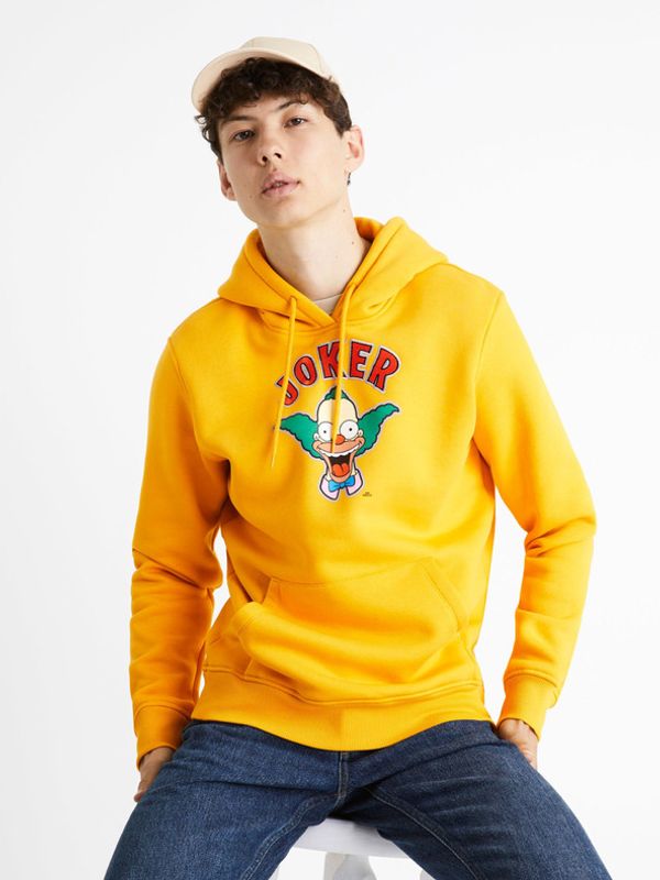 Celio Celio The Simpsons Pulover Rumena