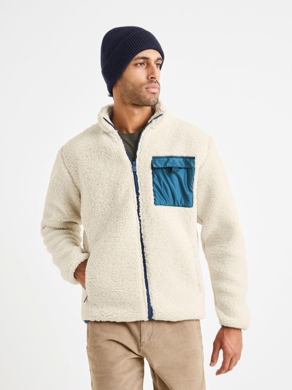 Celio Celio Vemontagne Sherpa Jakna Bela