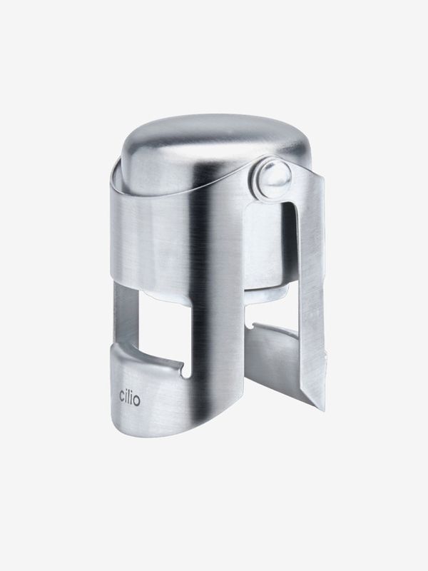 Cilio Cilio Zamašek za steklenice Srebrna