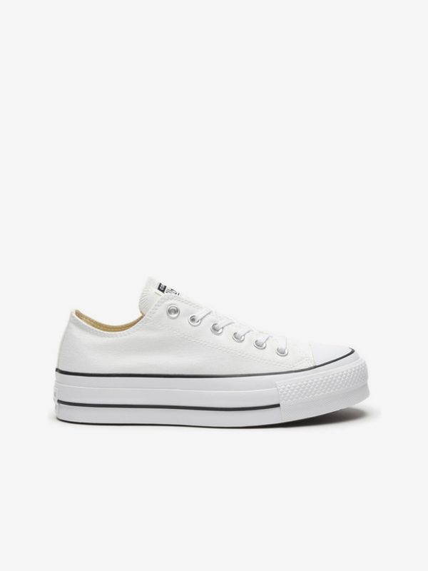 Converse Converse Chuck Taylor All Star Canvas Platform Superge Bela