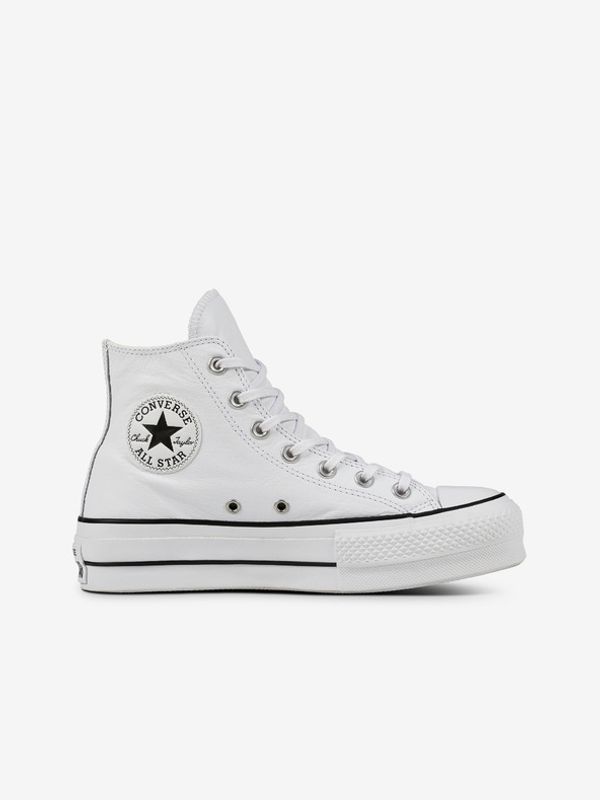 Converse Converse Chuck Taylor All Star Lift Platform Leather Superge Bela