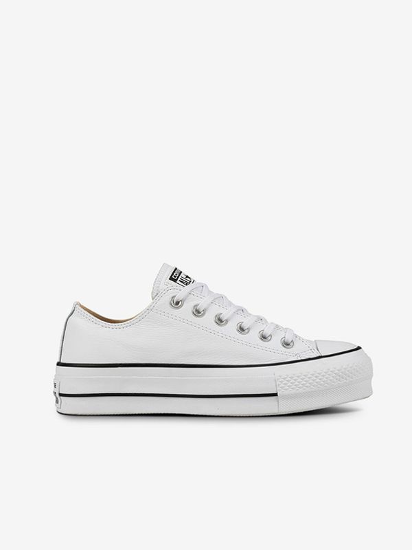 Converse Converse Chuck Taylor All Star Lift Platform Leather Superge Bela