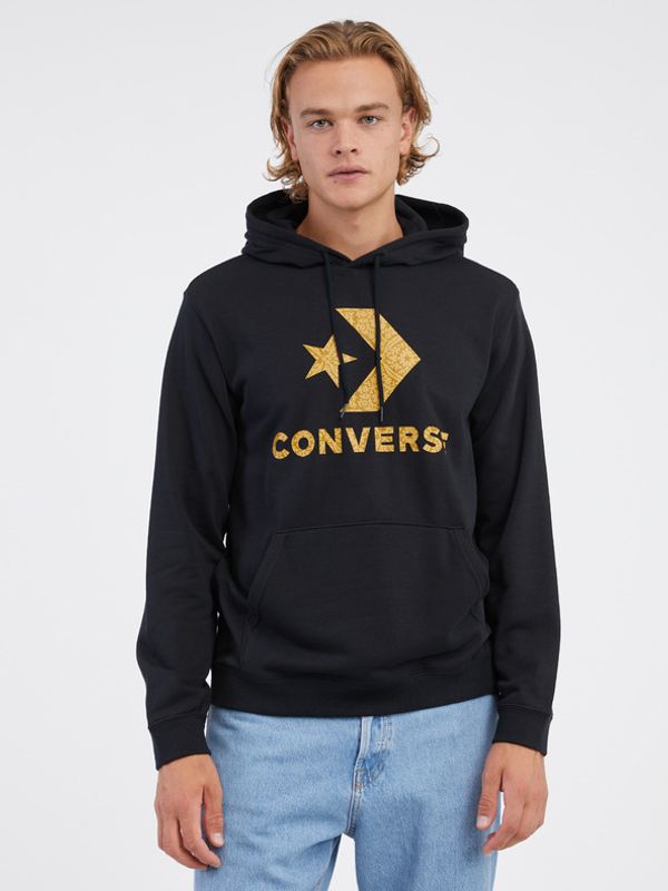 Converse Converse Go-To Star Chevron Pulover Črna