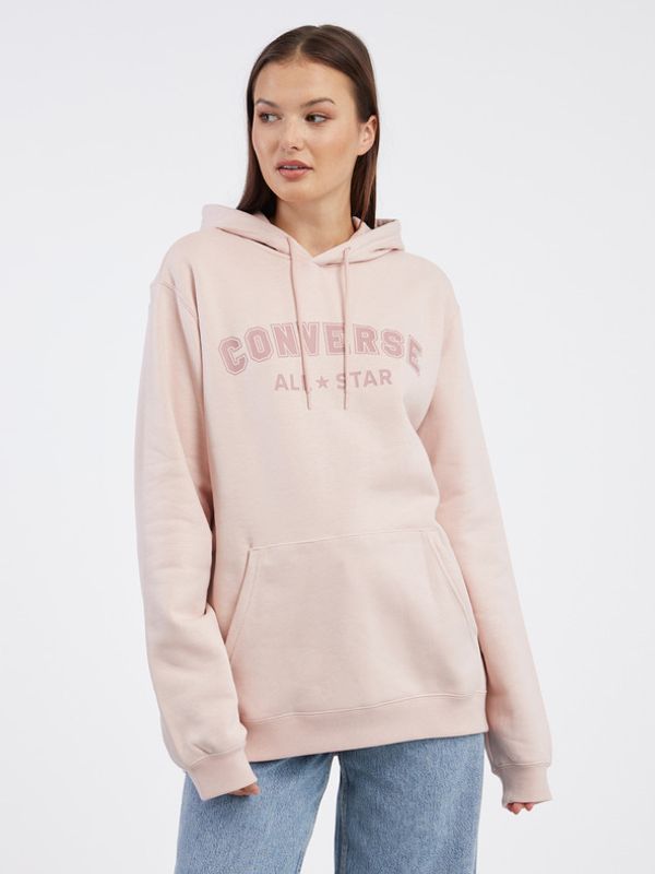 Converse Converse Go-To Wordmark Pulover Roza