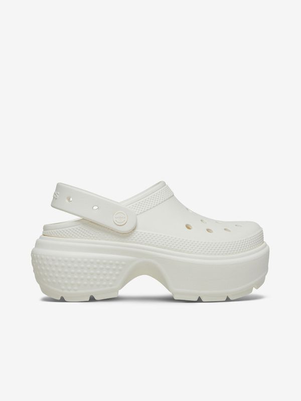 Crocs Crocs Stomp Clog Natikači Bela