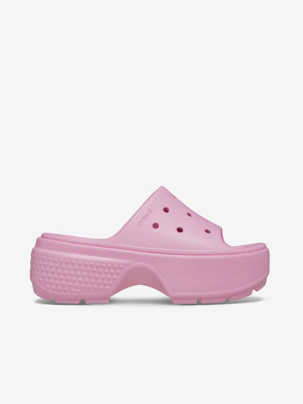 Crocs Crocs Stomp Slide Natikači Roza