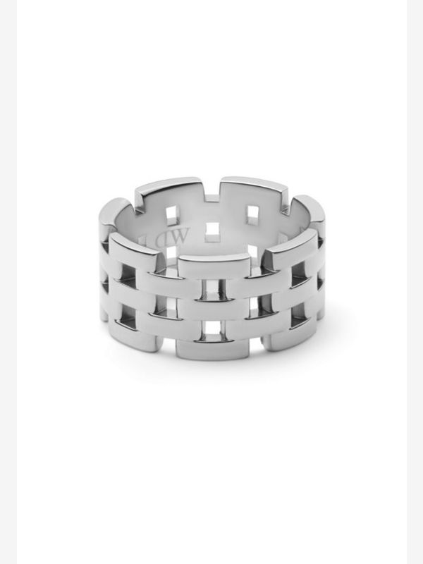 Daniel Wellington Daniel Wellington 5-Link Prstan Srebrna