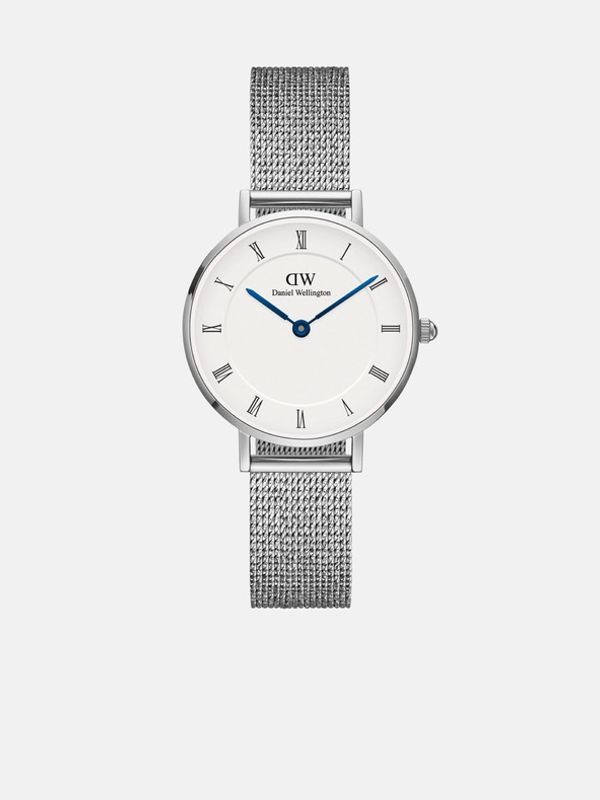 Daniel Wellington Daniel Wellington Mesh Petite Sterling Ročna ura Srebrna