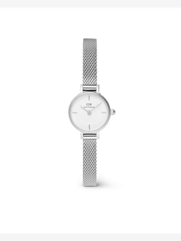Daniel Wellington Daniel Wellington Petite Mini 19 Ročna ura Srebrna