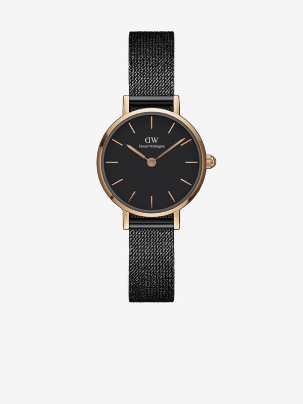 Daniel Wellington Daniel Wellington Petite Ročna ura Črna