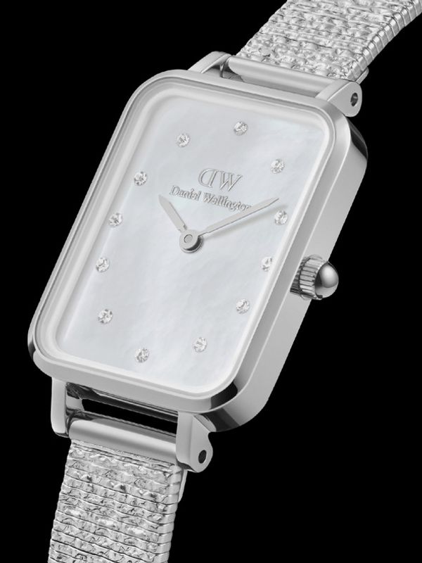 Daniel Wellington Daniel Wellington Quadro Lumine Ročna ura Srebrna