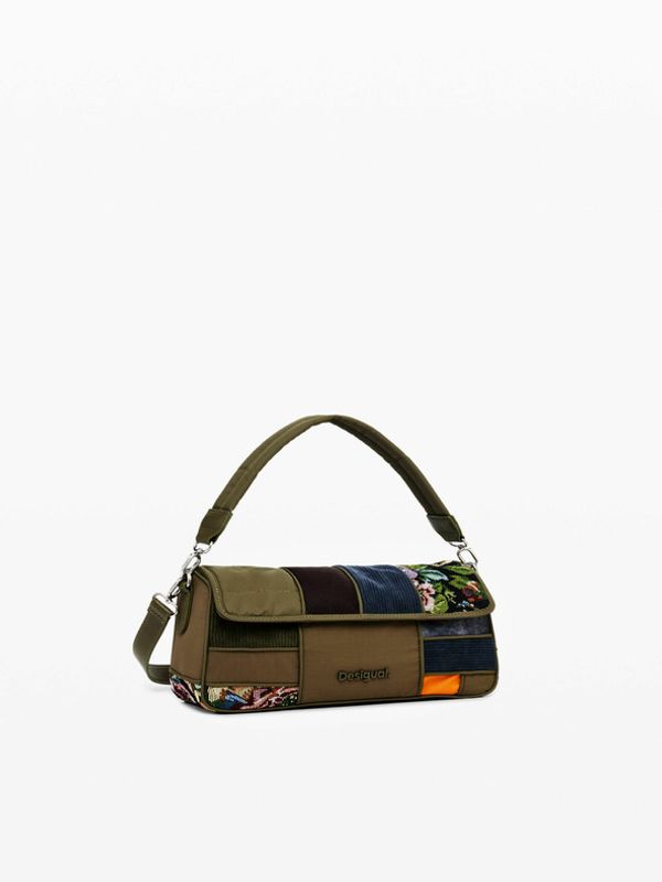 Desigual Desigual Camo Patch Phuket Torbica Zelena