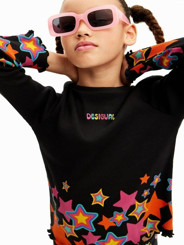 Desigual Desigual Chantal Majica otroška Črna