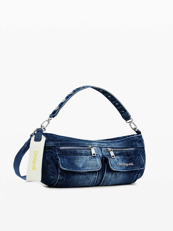 Desigual Desigual Denim Priori Torbica Modra