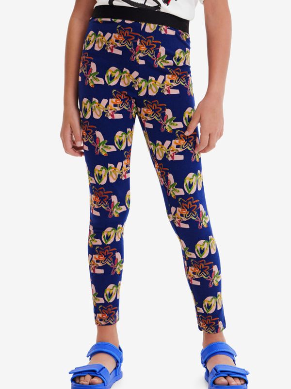 Desigual Desigual Garden Otroške pajkice Modra