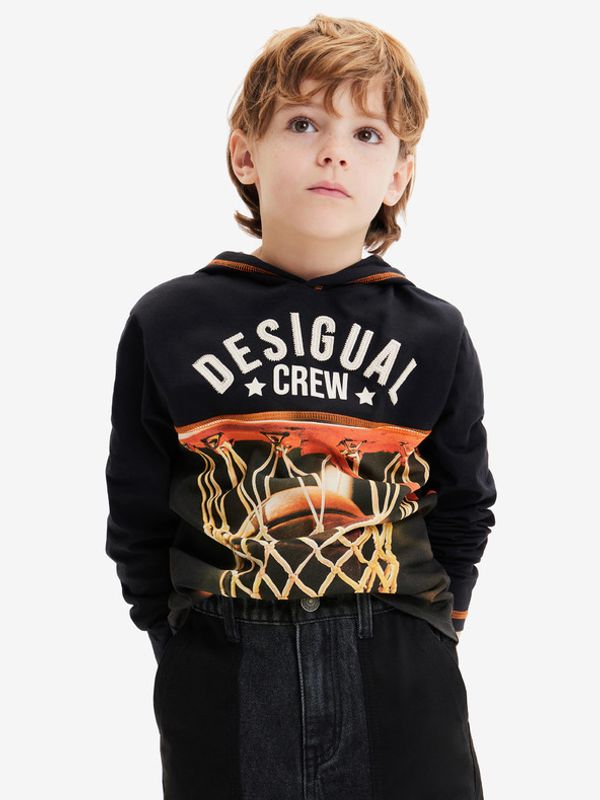 Desigual Desigual Jordan Pulover otroška Črna