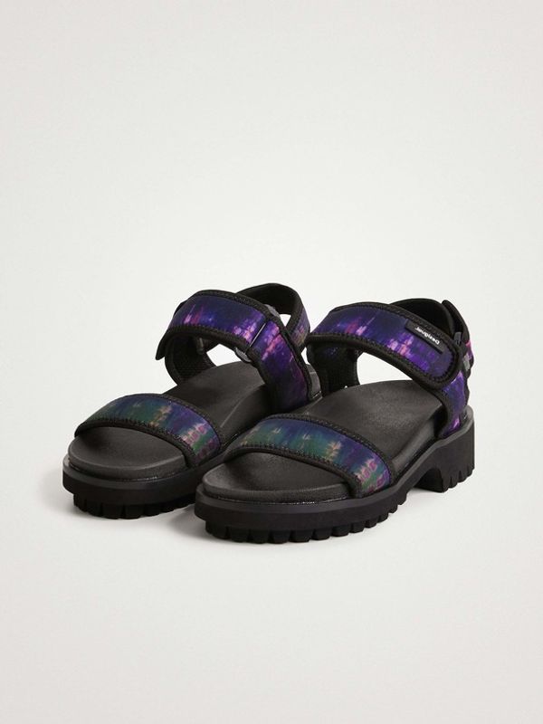 Desigual Desigual Track Sandal Sandali Črna