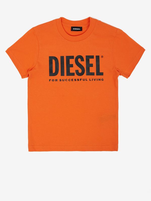 Diesel Diesel Majica otroška Oranžna
