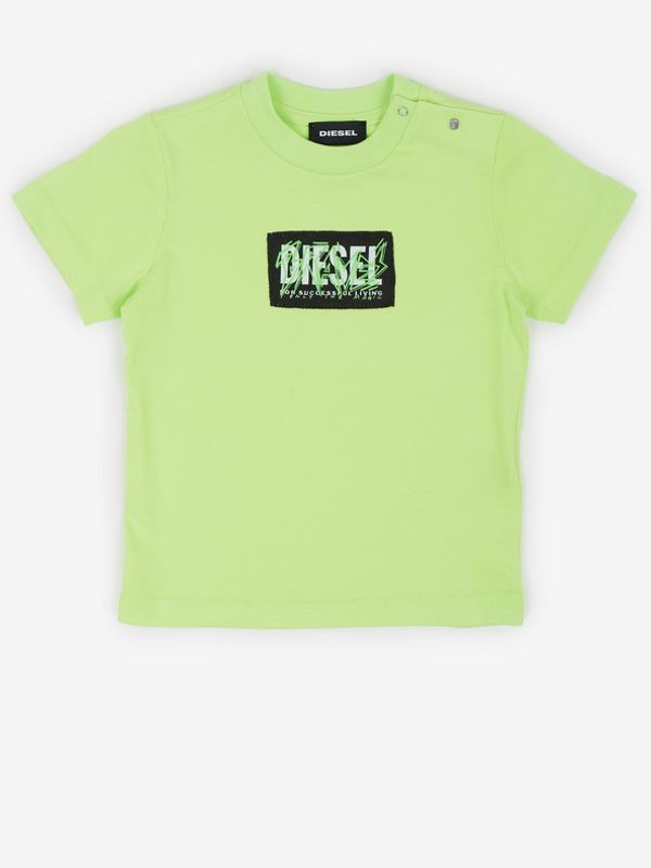 Diesel Diesel Majica otroška Zelena
