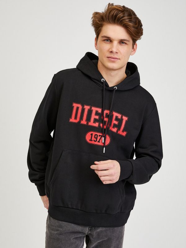 Diesel Diesel Pulover Črna