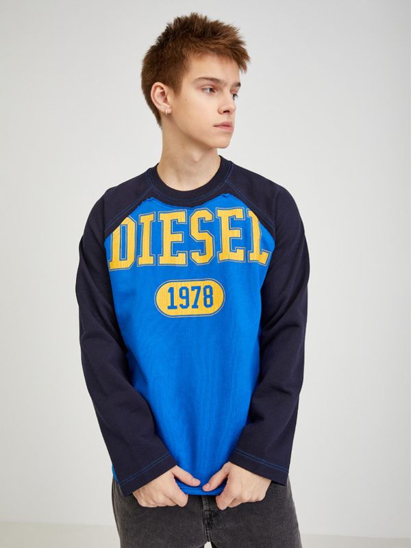 Diesel Diesel Pulover Modra