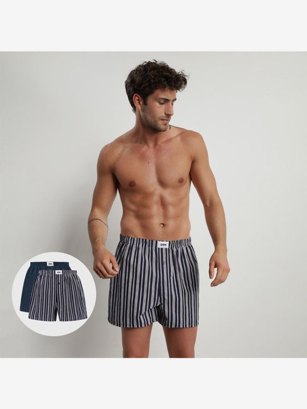 DIM DIM Ecosmart Loose Boxer Ohlapne boksarice 2 kom Siva