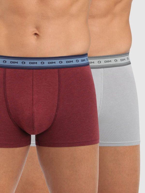 DIM DIM Green Ecosmart 2-pack Oprijete boksarice Rdeča