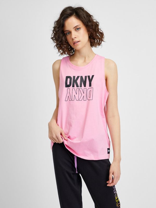DKNY DKNY Majica brez rokavov Roza