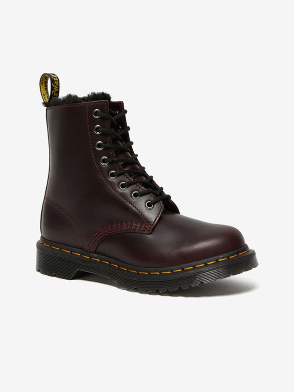 Dr. Martens Dr. Martens 1460 Serena 8 Eye Gležnarji Rdeča