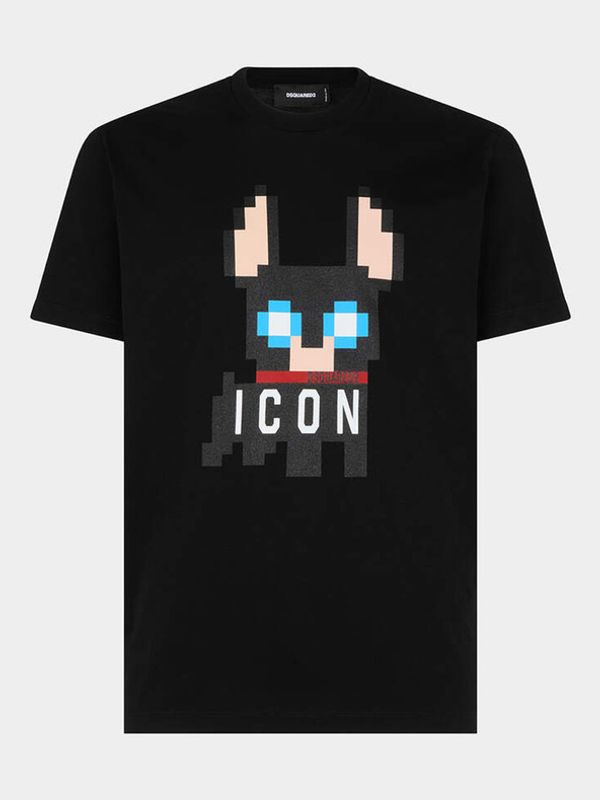 DSQUARED2 DSQUARED2 Majica Črna