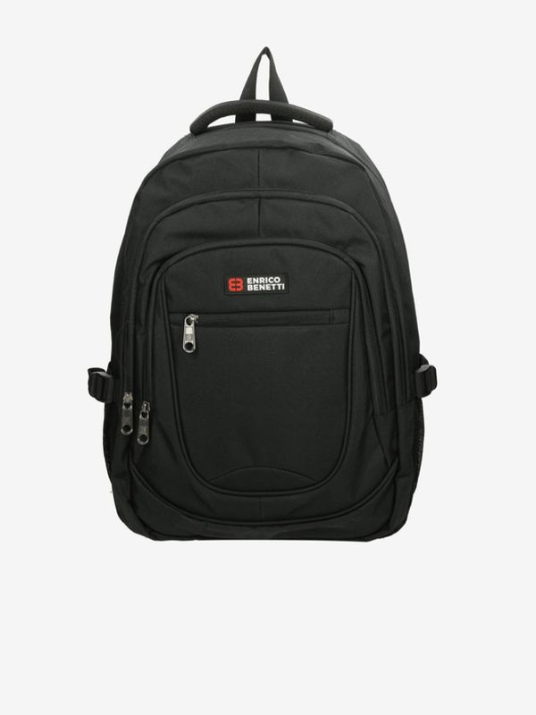 Enrico Benetti Enrico Benetti Hamburg Notebook Backpack 35,5 l Black Nahrbtnik Črna