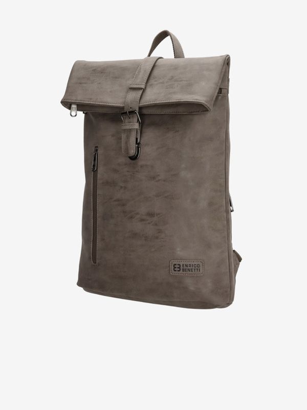 Enrico Benetti Enrico Benetti Rotterdam 15" Notebook 15 l Medium Taupe Nahrbtnik Siva