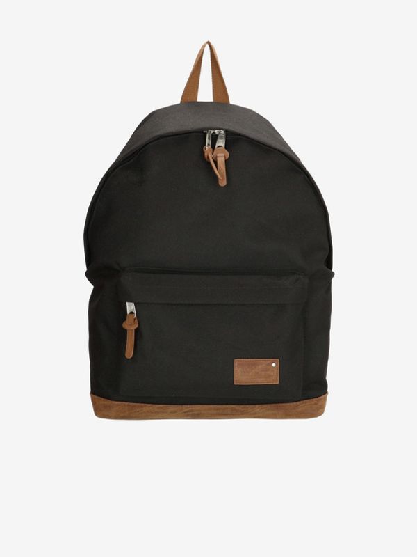 Enrico Benetti Enrico Benetti Santiago Notebook Backpack 19 l Black Nahrbtnik Črna