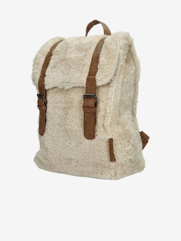 Enrico Benetti Enrico Benetti Teddy Tablet Backpack Off-White Nahrbtnik Bela