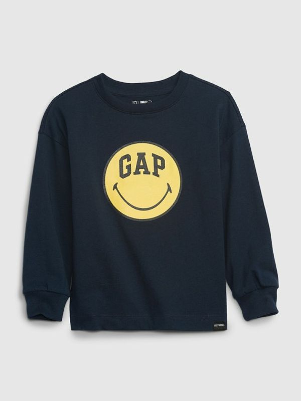 GAP GAP Gap & Smiley® Majica otroška Modra