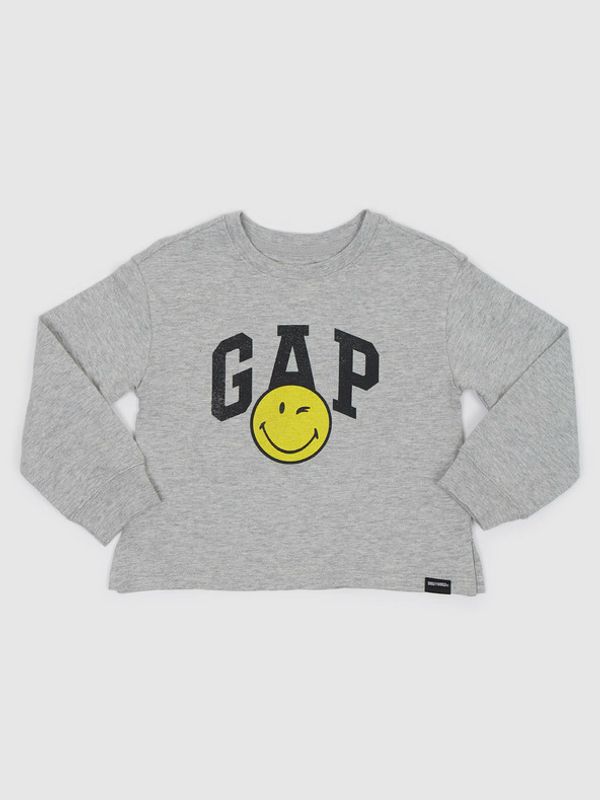 GAP GAP Gap & Smiley® Majica otroška Siva