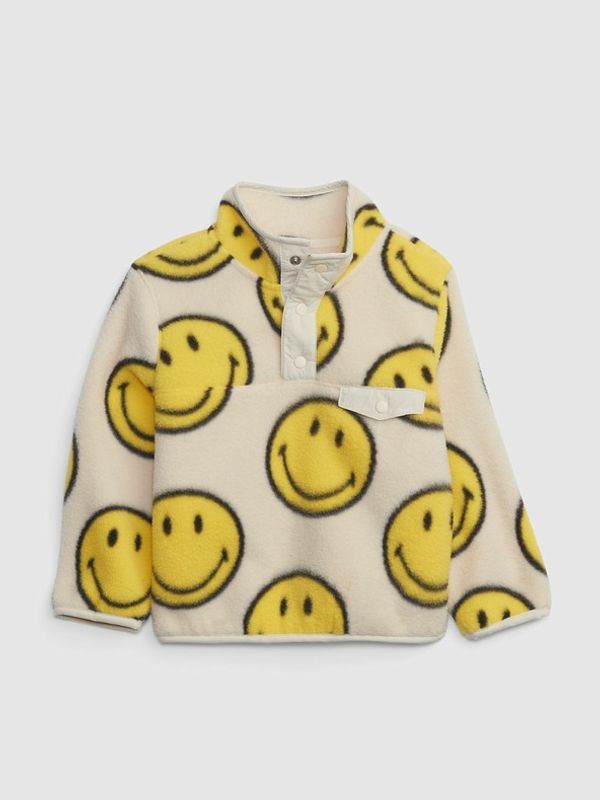 GAP GAP Gap & Smiley® Pulover otroška Bež