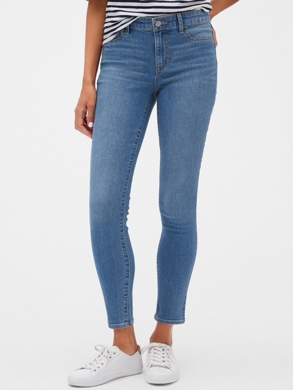 GAP GAP Jeggings Kavbojke Modra