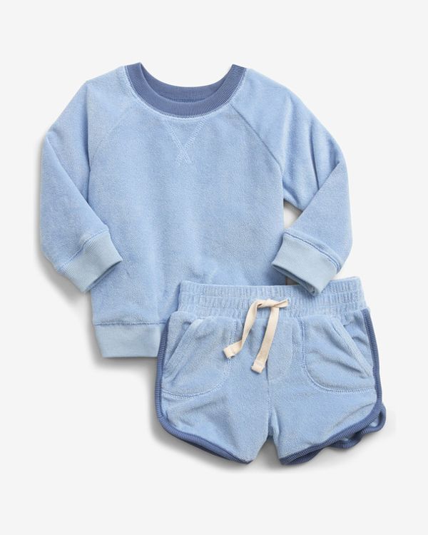 GAP GAP Knit Outfit Komplet otroški Modra