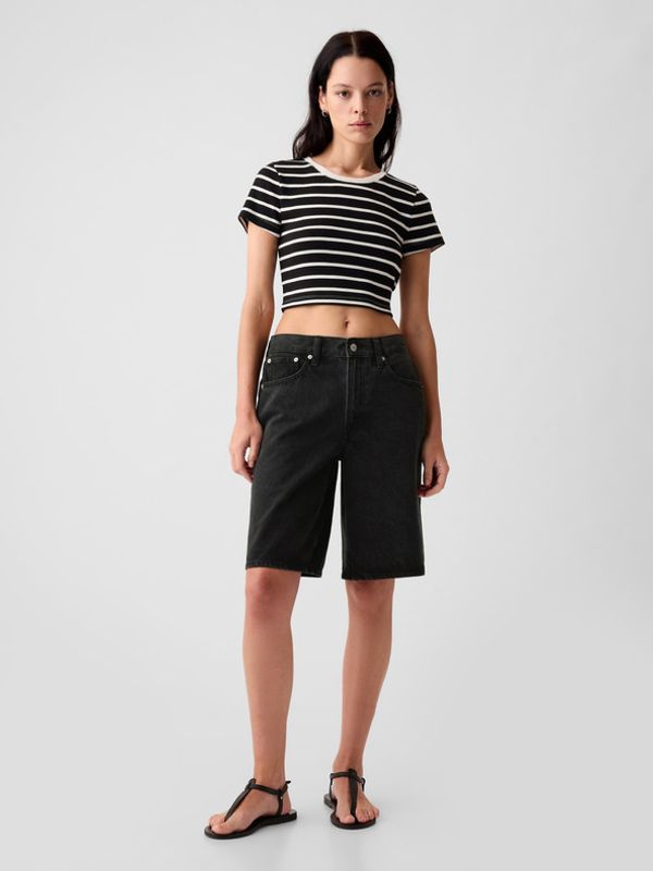 GAP GAP Kratke hlače Črna