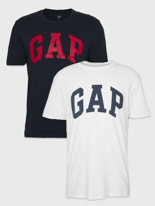 GAP GAP Logo Basic Majica Modra