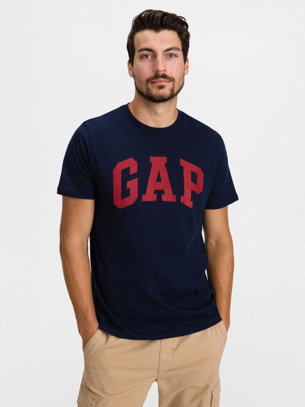 GAP GAP Logo Majica Modra