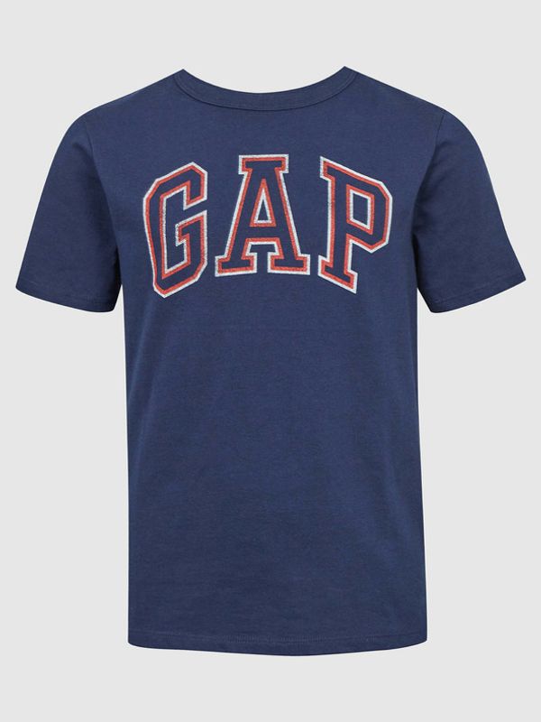 GAP GAP Logo Majica otroška Modra