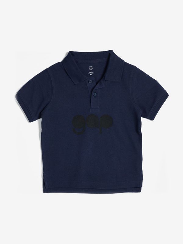 GAP GAP Logo Polo otroška majica Modra