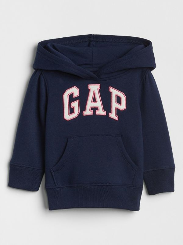 GAP GAP Logo Pulover Modra