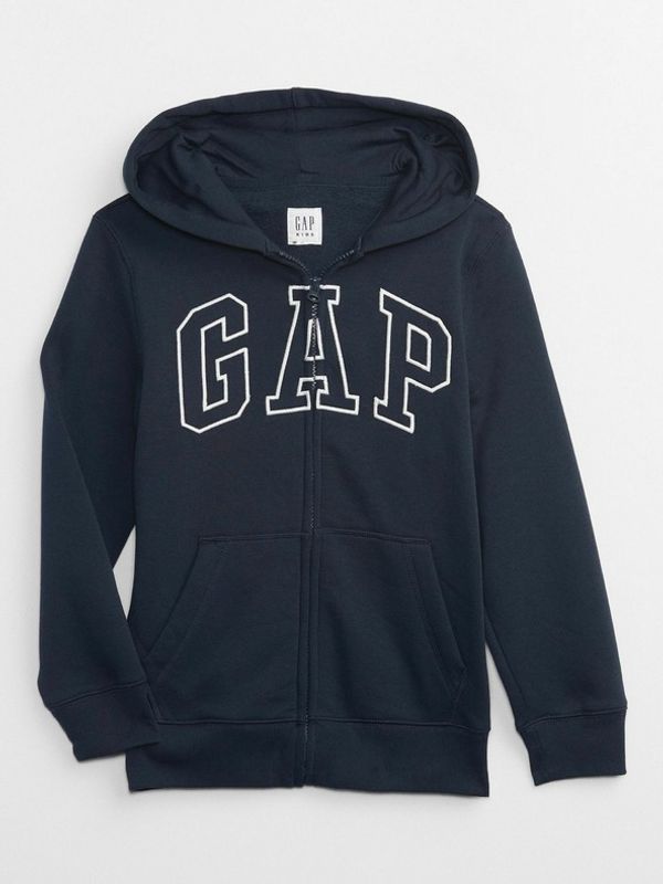 GAP GAP Logo Pulover otroška Modra