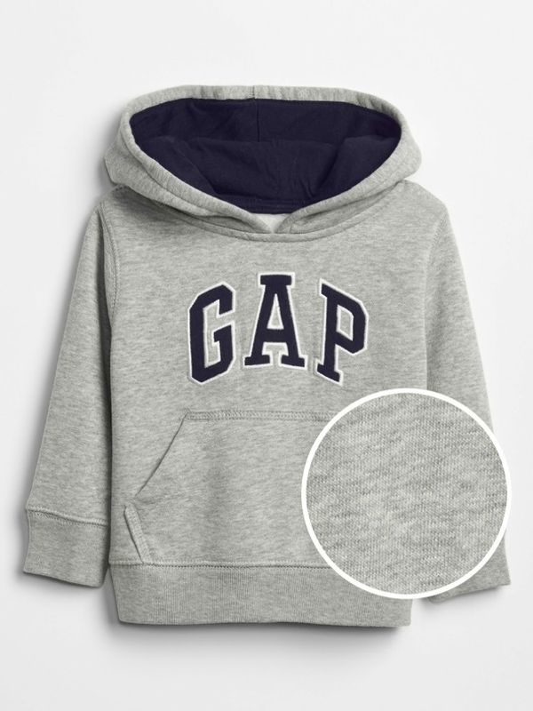 GAP GAP logo Pulover otroška Siva