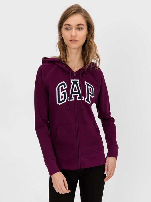 GAP GAP Logo Pulover Rdeča