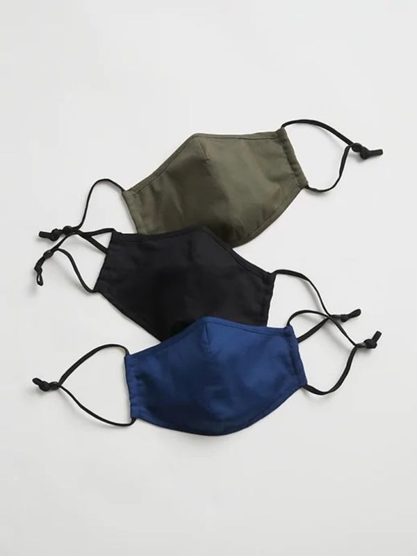 GAP GAP Maska 3 ks otroška Črna Modra Zelena